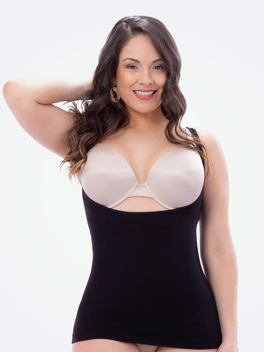 S to 3XL open bust camisole