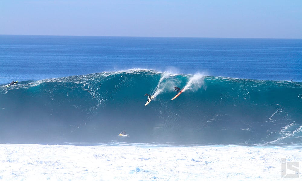 the pros steal the show in northern baja winter swell todos santos break mexico