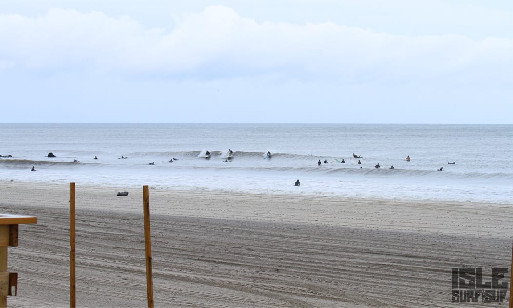 isle paddles south to mushroom surf spot near long island lots of residents out