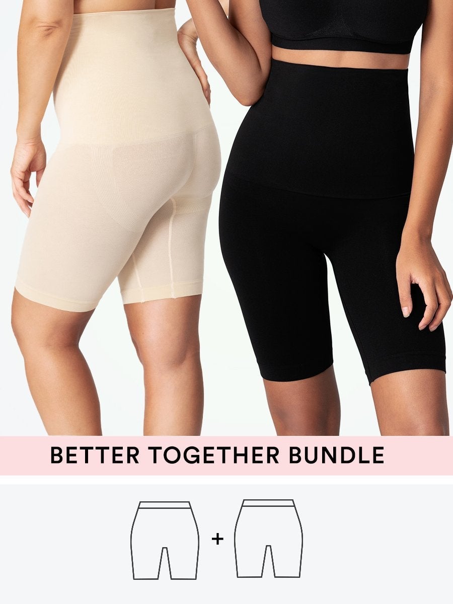 Shapermint Empetua Shorts 1 Black and 1 Nude / XS / S Offer: Empetua® 2-Pack All Day Every Day High-Waisted Shaper Shorts - 60 percent OFF