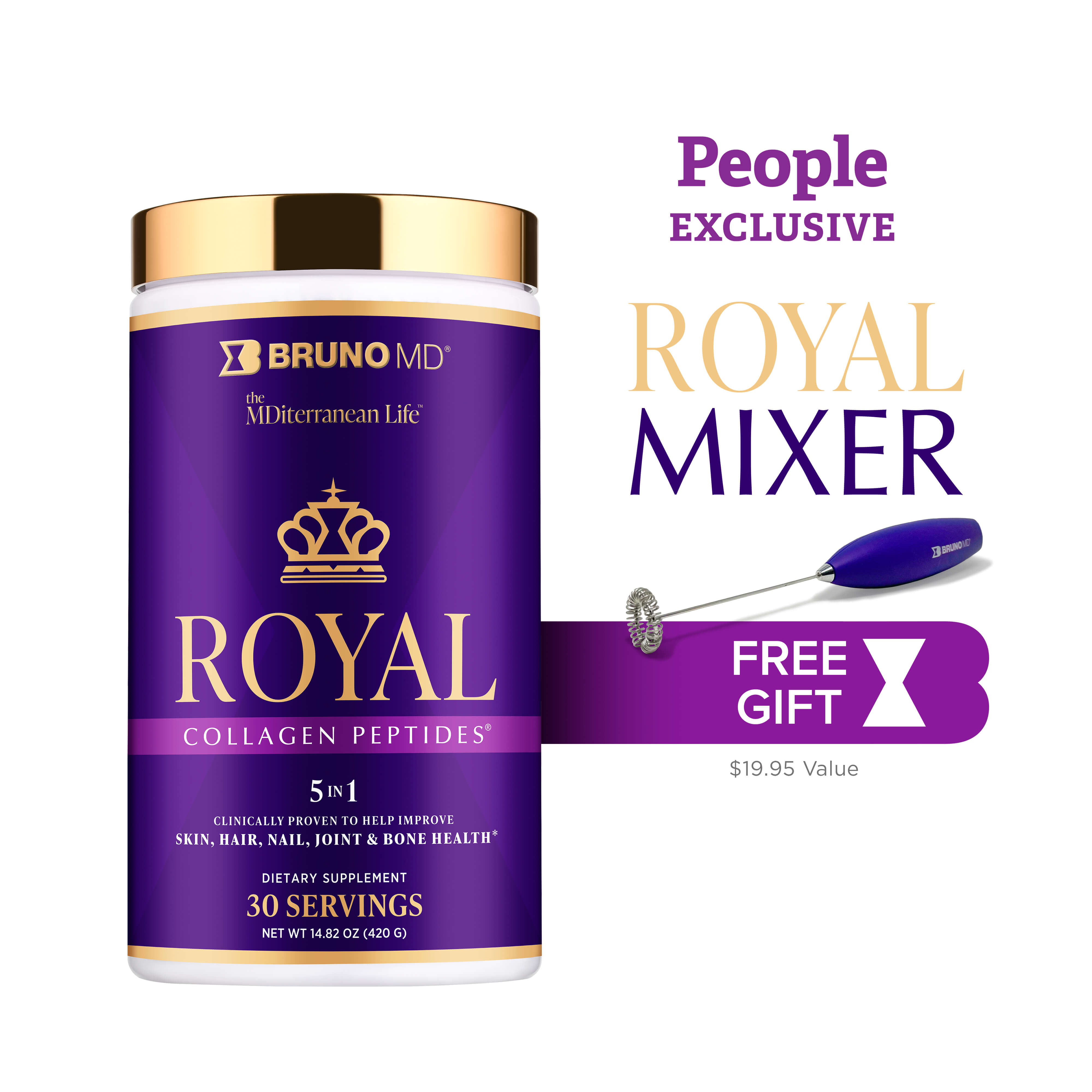 People Magazine exclusive deal for 30% OFF RCP and free gift. | Bruno MD