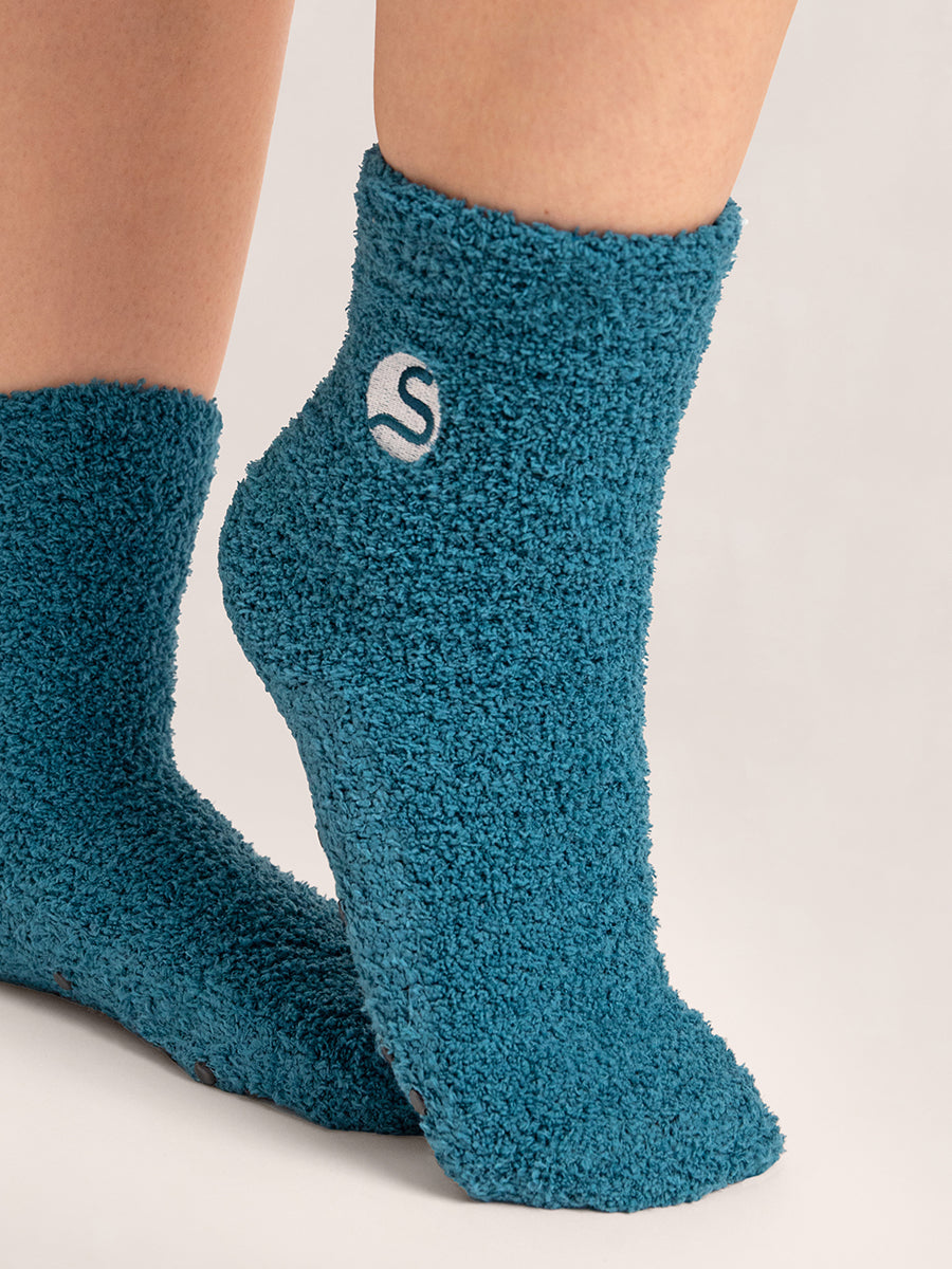 Fuzzy Slipper Socks Polyester
