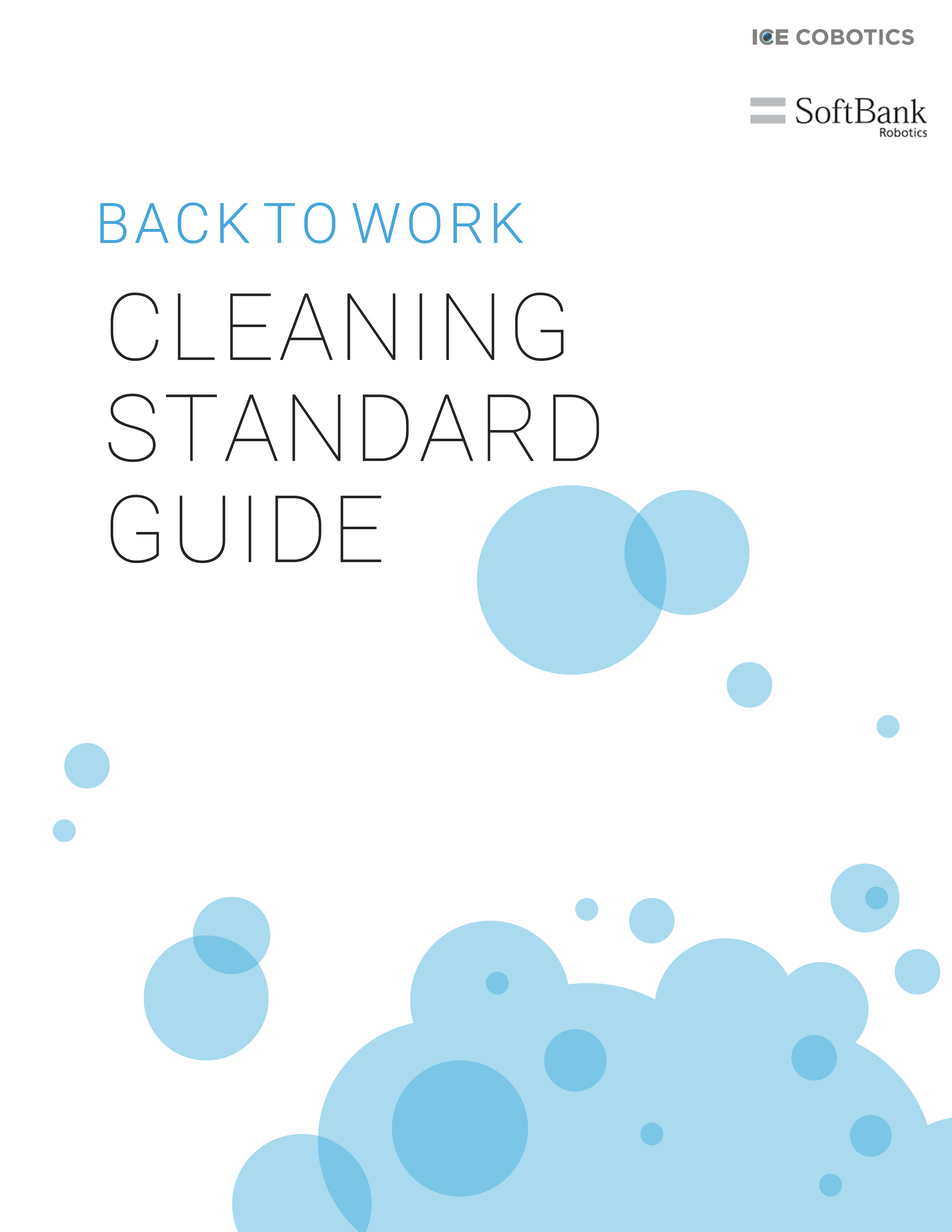 Back to Work Cleaning Guide Cover Page