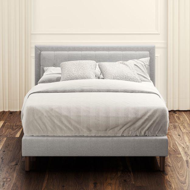 Dace Upholstered Platform Bed Frame, Zinus Mattress And Bed Frame