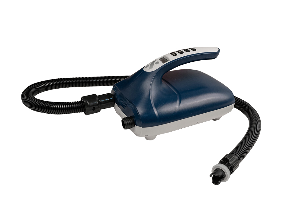 12v Electric iSUP PumpInflate your paddle board effortlessly with our electric SUP pump. Simply plug it into your car outlet and inflate in minutes.