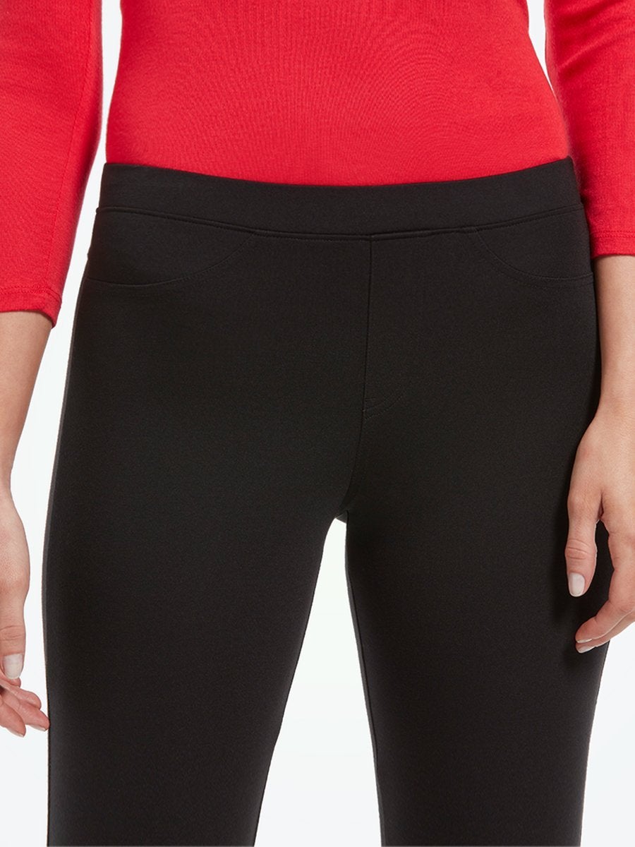 Hue Ponte Leggings aux front fly and pockets