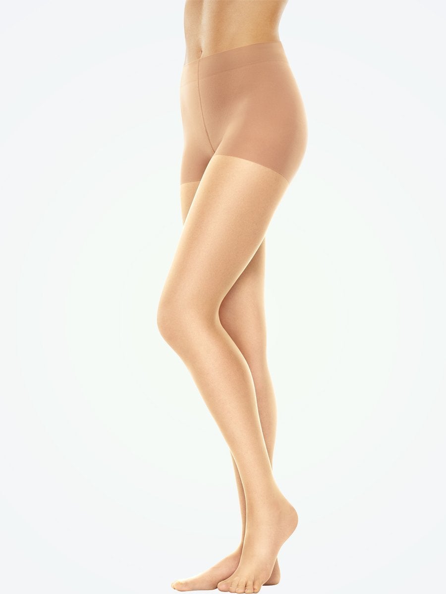 Shapermint Hanes Hosiery Buff / S Hanes® Perfect Nudes Tummy Control Girl Short Hosiery
