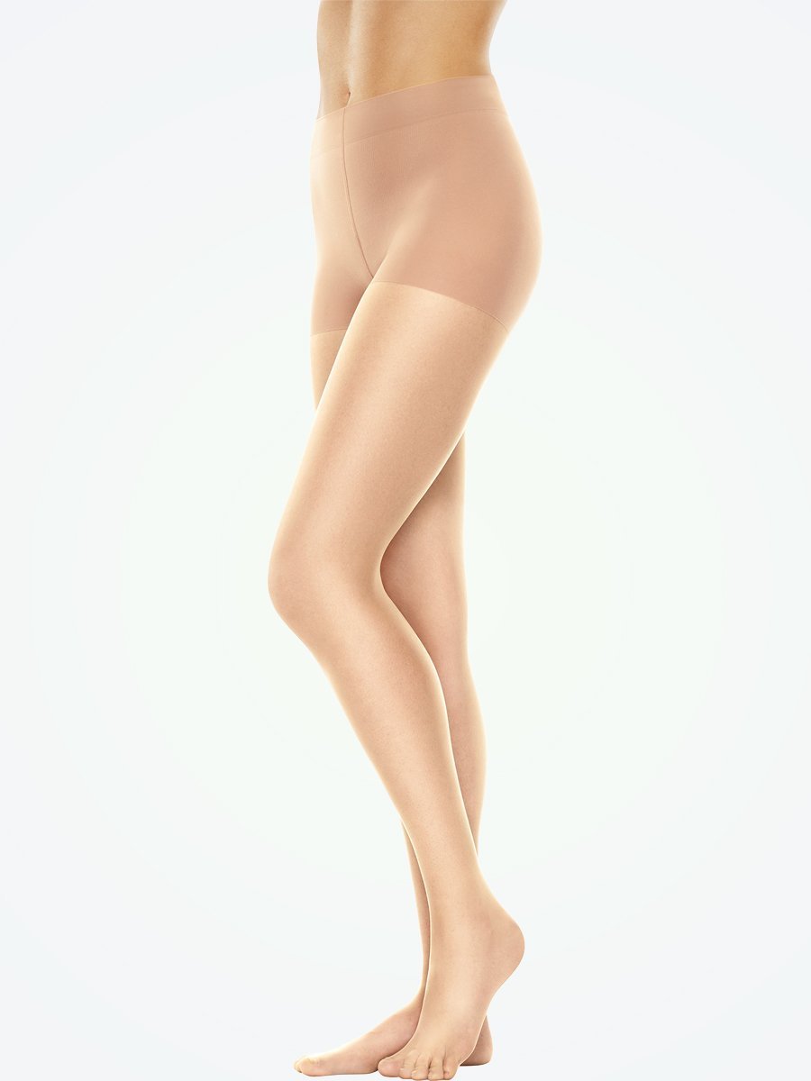 Shapermint Hanes Hosiery Transparent / S Hanes® Perfect Nudes Tummy Control Girl Short Hosiery