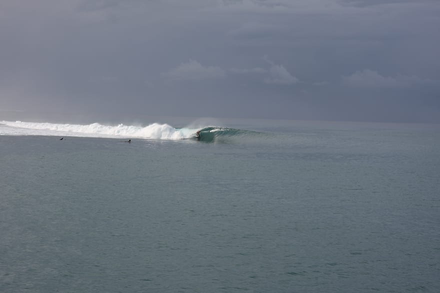 perfect barrels for surfing in Mentawai Islands