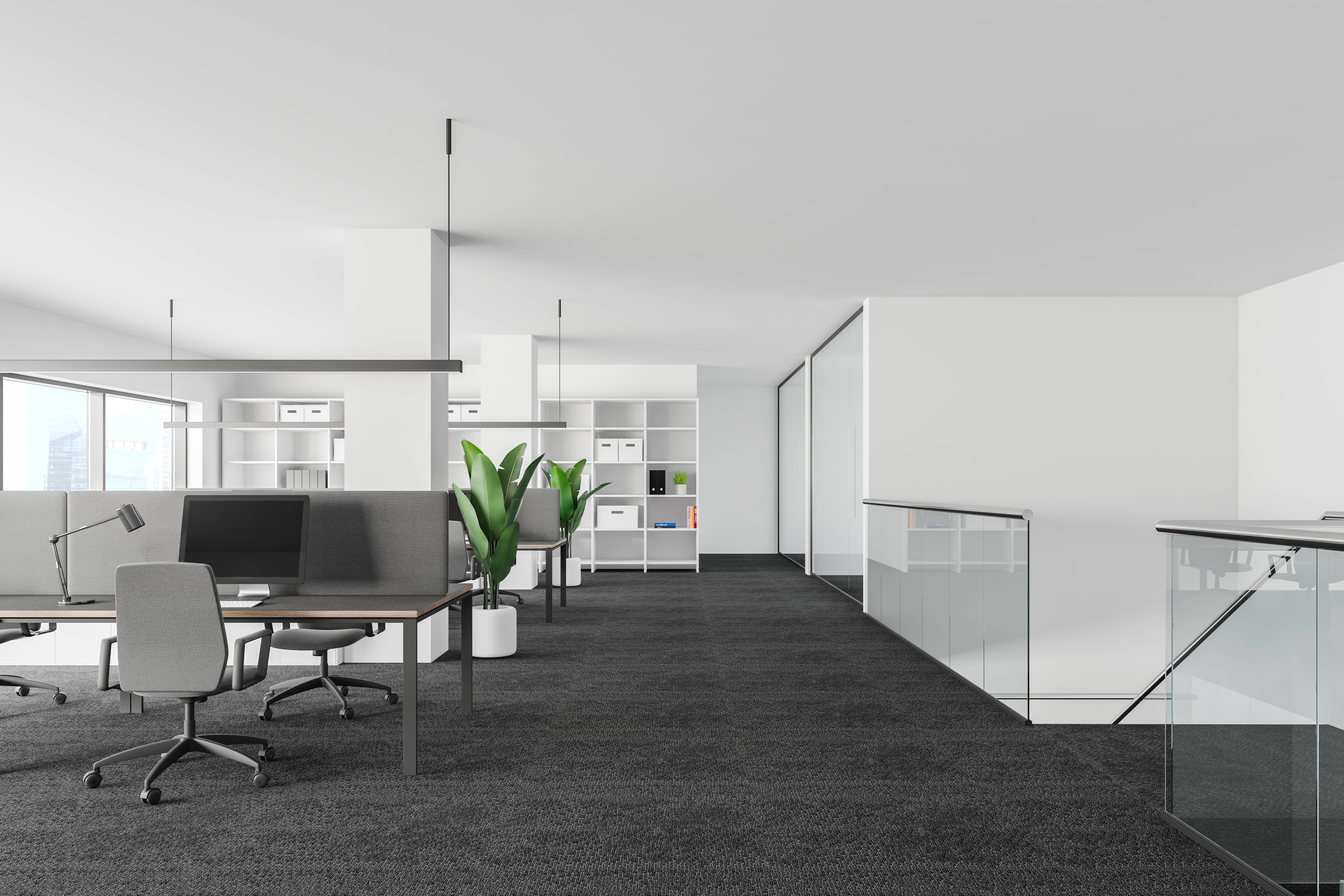 clean and modern office space