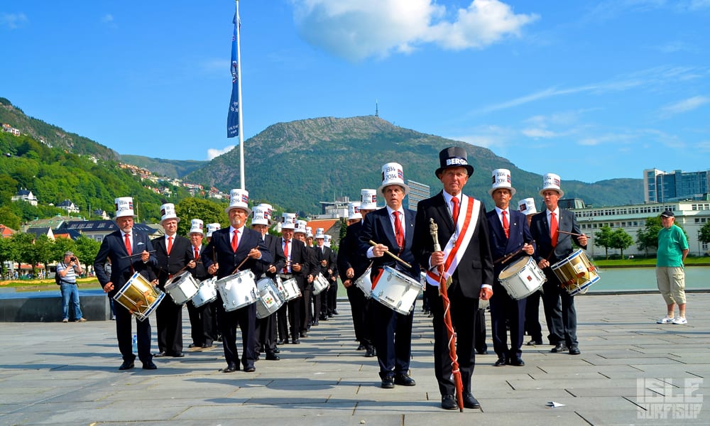 founders marching parade Tall ships festival Norway