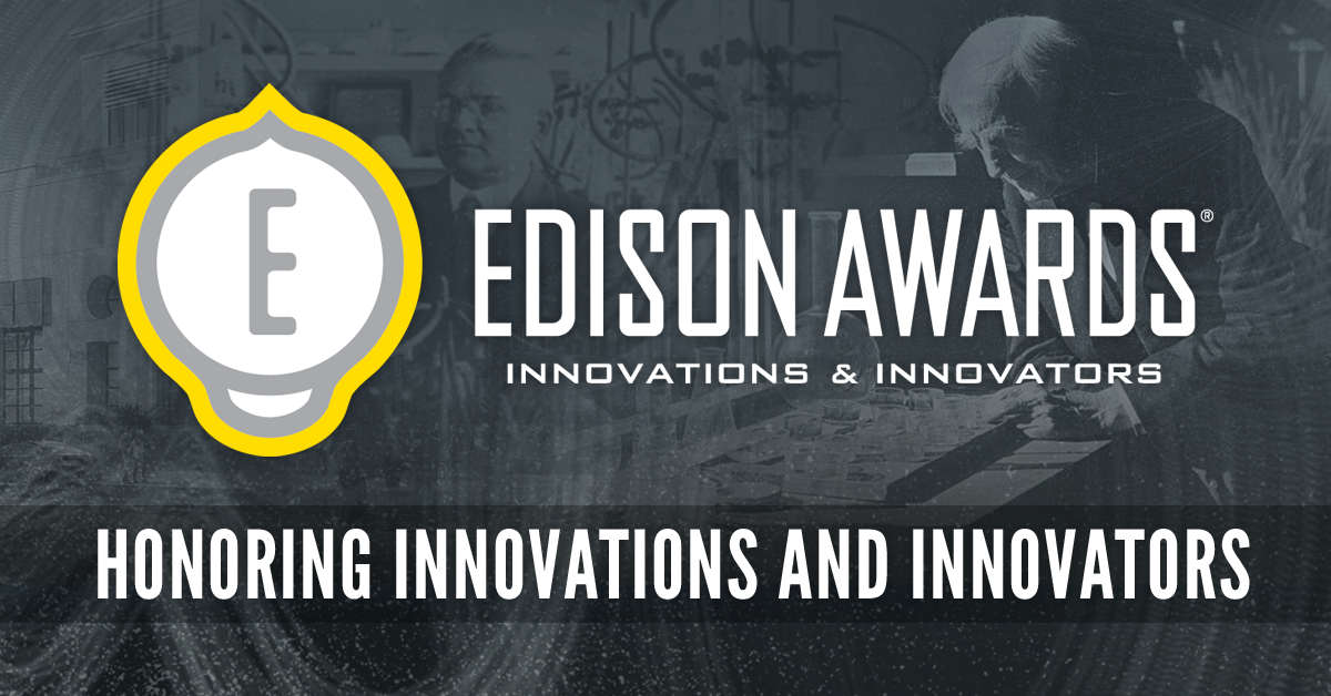light bulb image with the words: Edison Awards written next to it