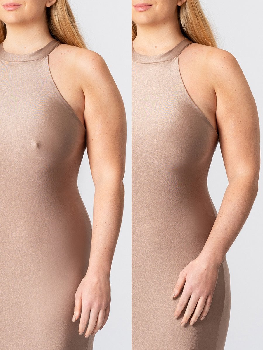 Skin tones with a semi-transparent color Smooth Silicone Nipple Covers