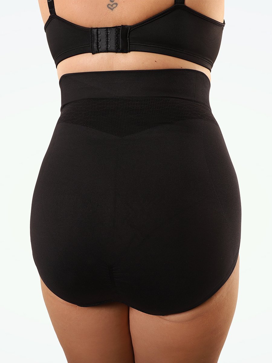 Bali Seamless High Waist Brief Silicone back waistband lining stays in place 