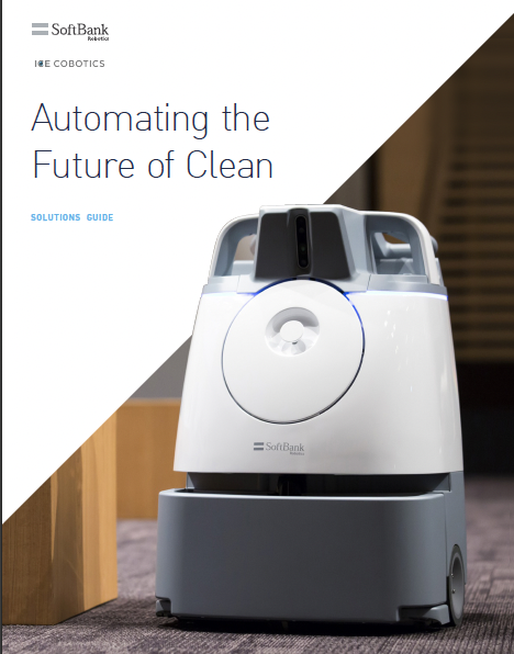 image of whiz an autonomous vacuum sweeper in front of blurred out background