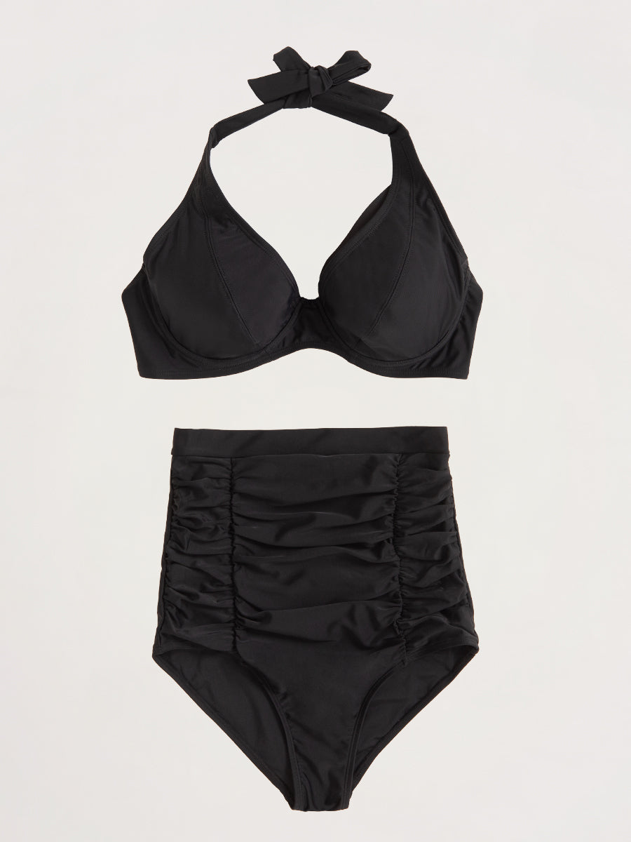 Bundle Shapermint Essentials - 1 Bikini Bottom + 1 Halter Bikini Top

