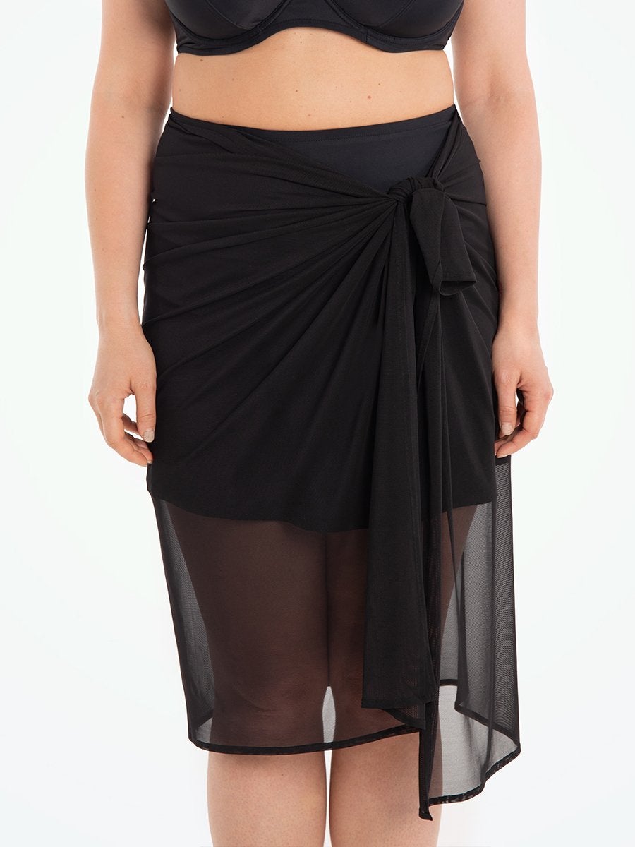 Sarong skirt black