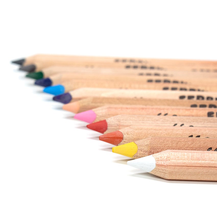 3 x Lyra Ferby Triangular Jumbo Chunky Pencils Pre School Writing Learning Art