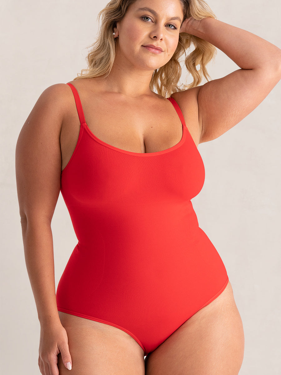 Shapermint Essentials All Day Every Day Scoop Neck Bodysuit