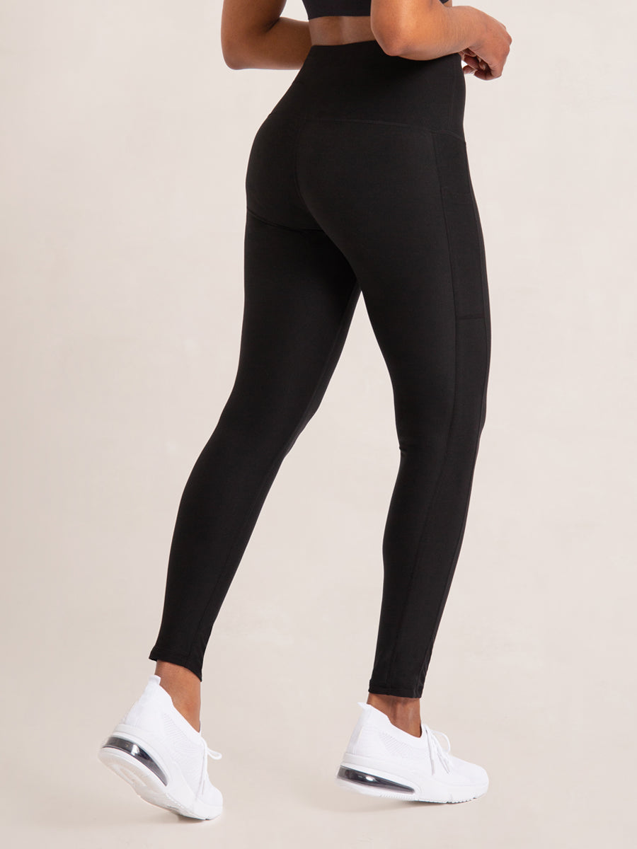 High-Waisted Active Shaping Leggings black
