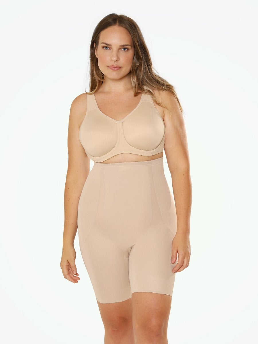 Miraclesuit Shape Away High Waisted Thigh Slimmer beige