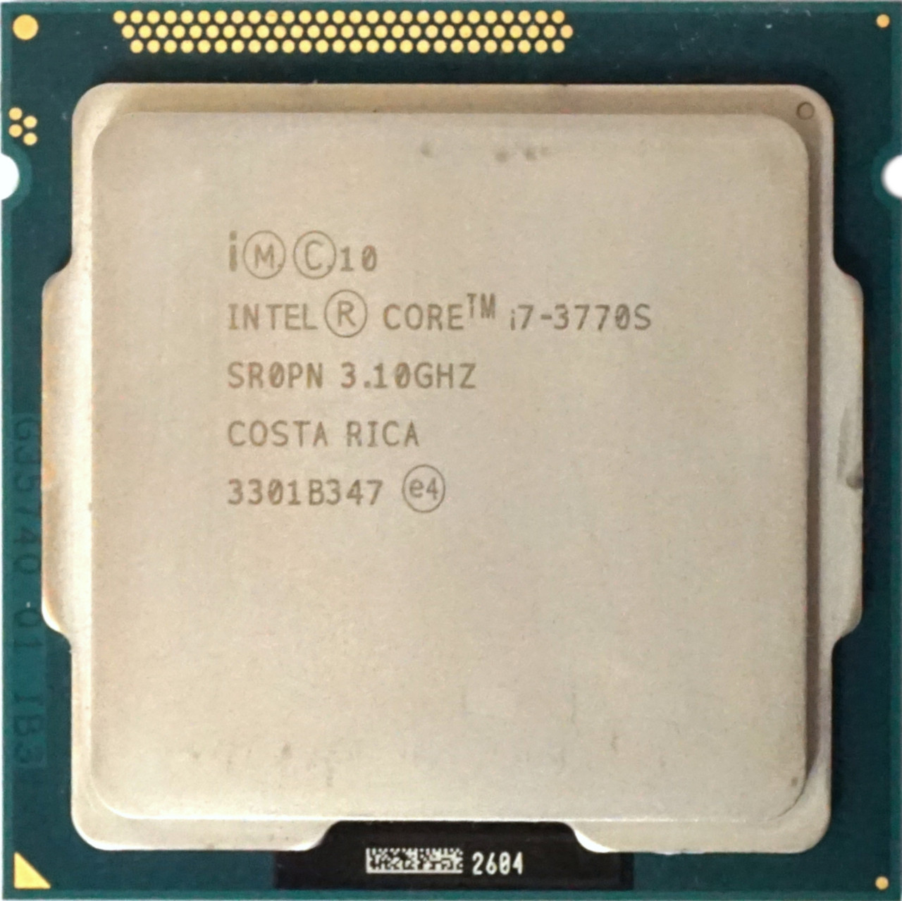 Intel Core i7-3770S 3.10Ghz Processor SR0PN - DISCOUNT ELECTRONICS