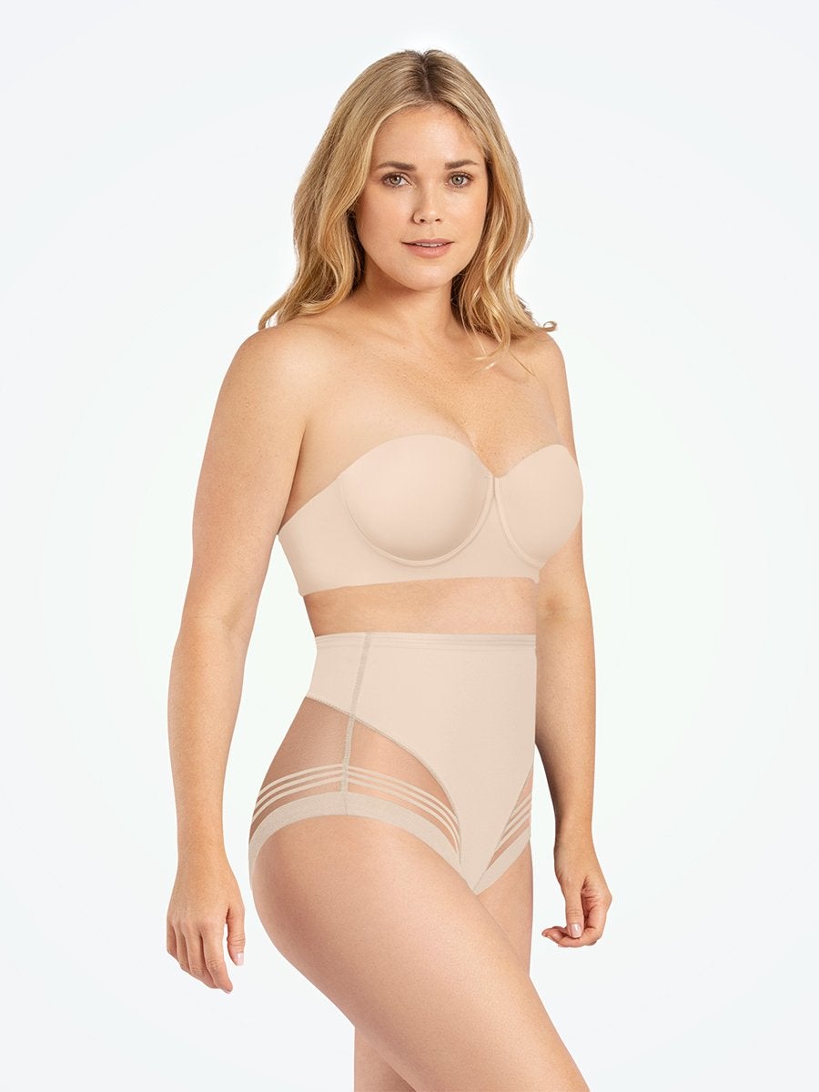 Curveez Panties High waist and front panel targets the tummy 