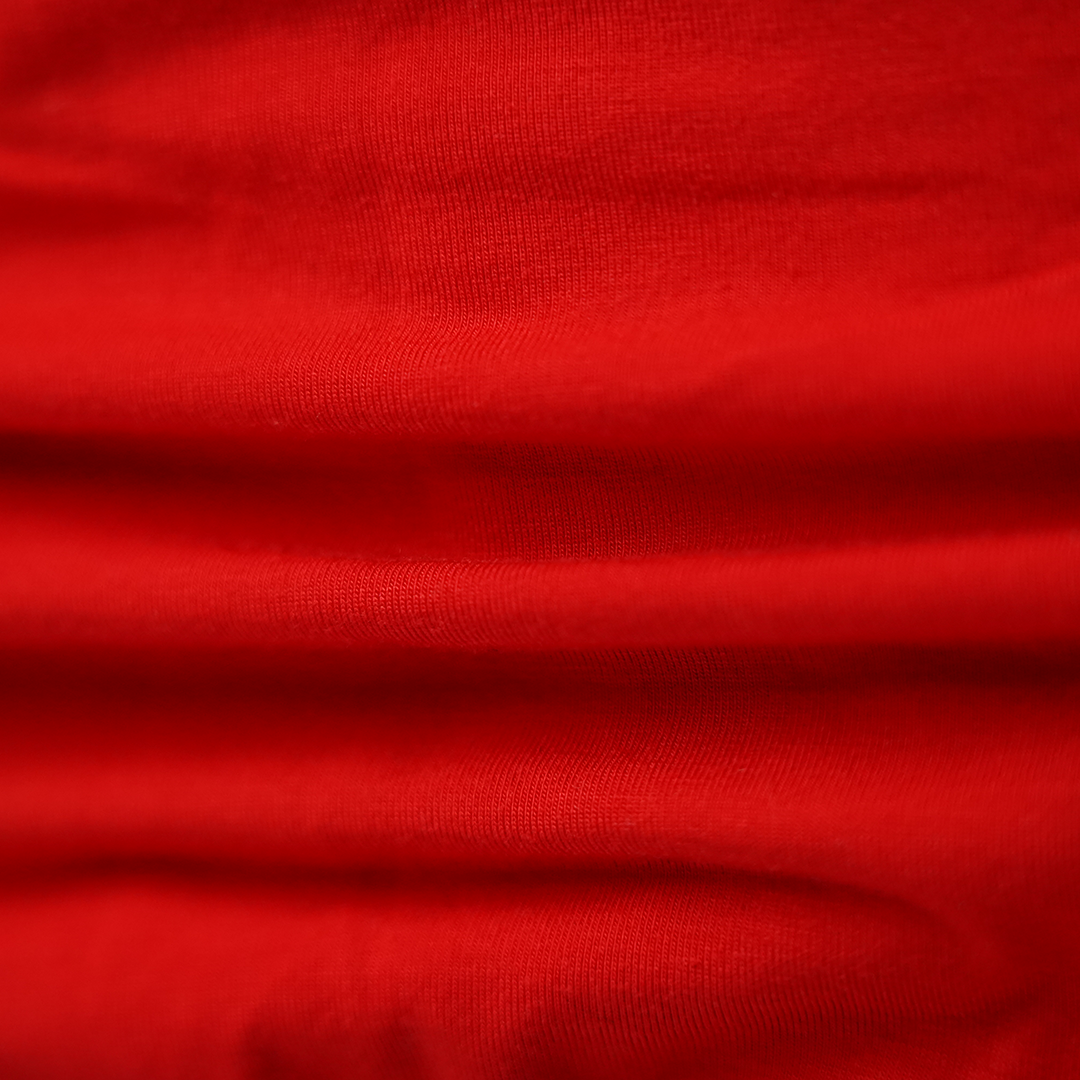 SHEATH V Red Dynamite Modal Fabric