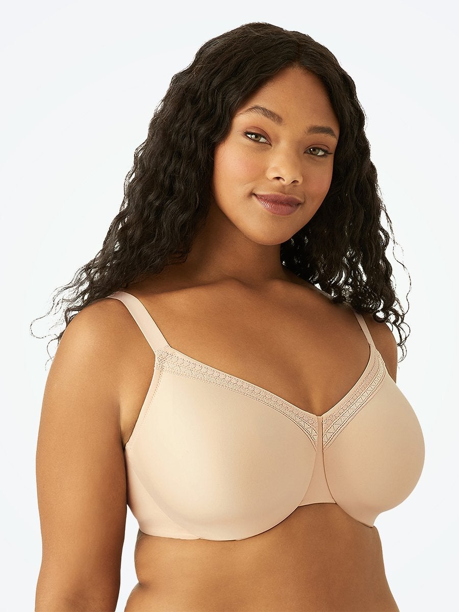 Wacoal Bra Geometric lace inset at top of cups