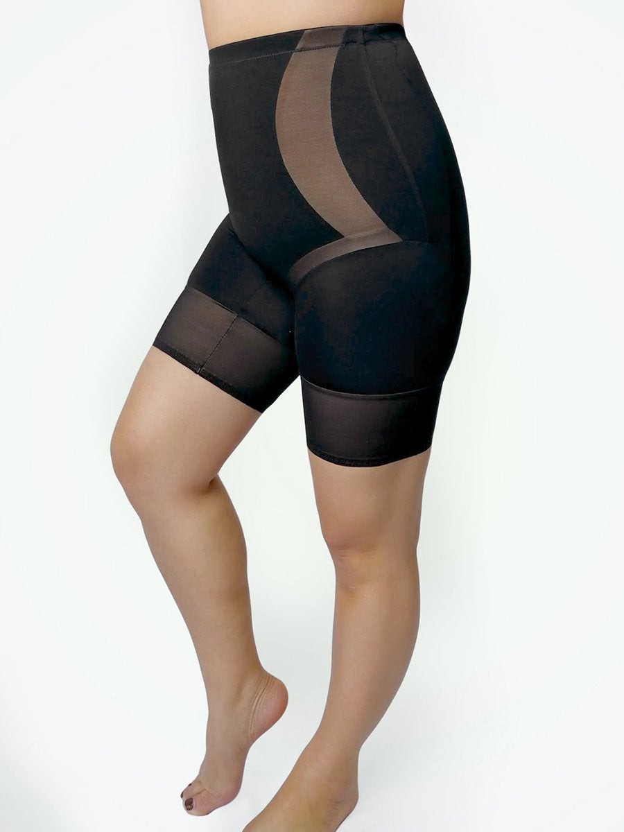 Shapermint Empetua Shorts Black / S Empetua® Breathable Comfort Targeted Compression Shaper Short - Wear Test