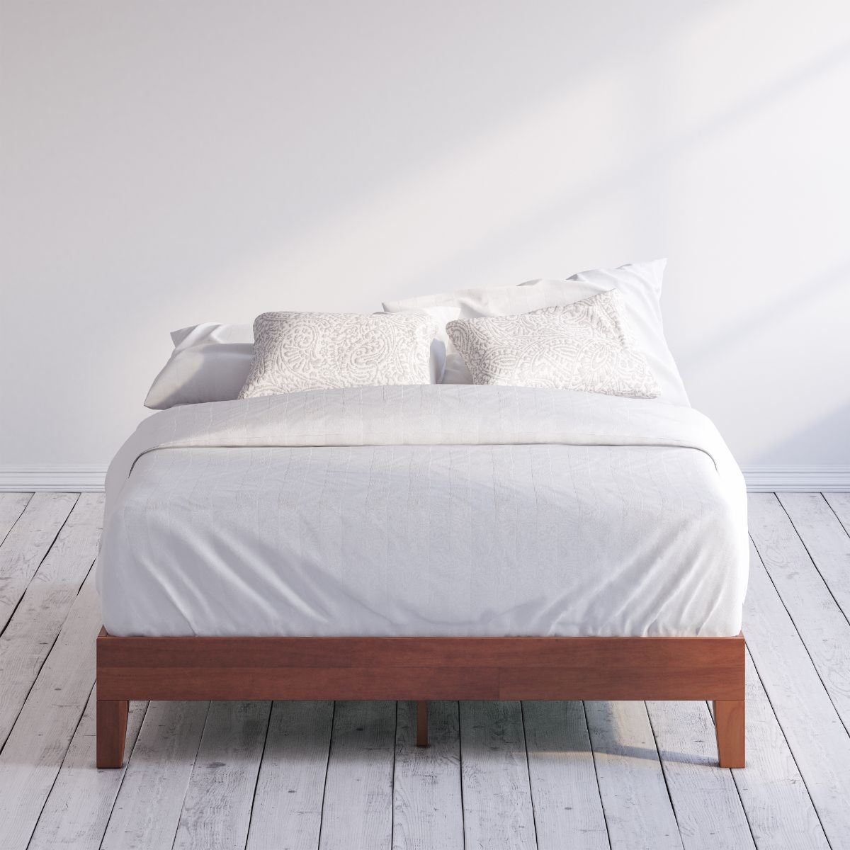Wen Deluxe Wood Platform Bed Frame Zinus, Zinus Wood Bed Frame