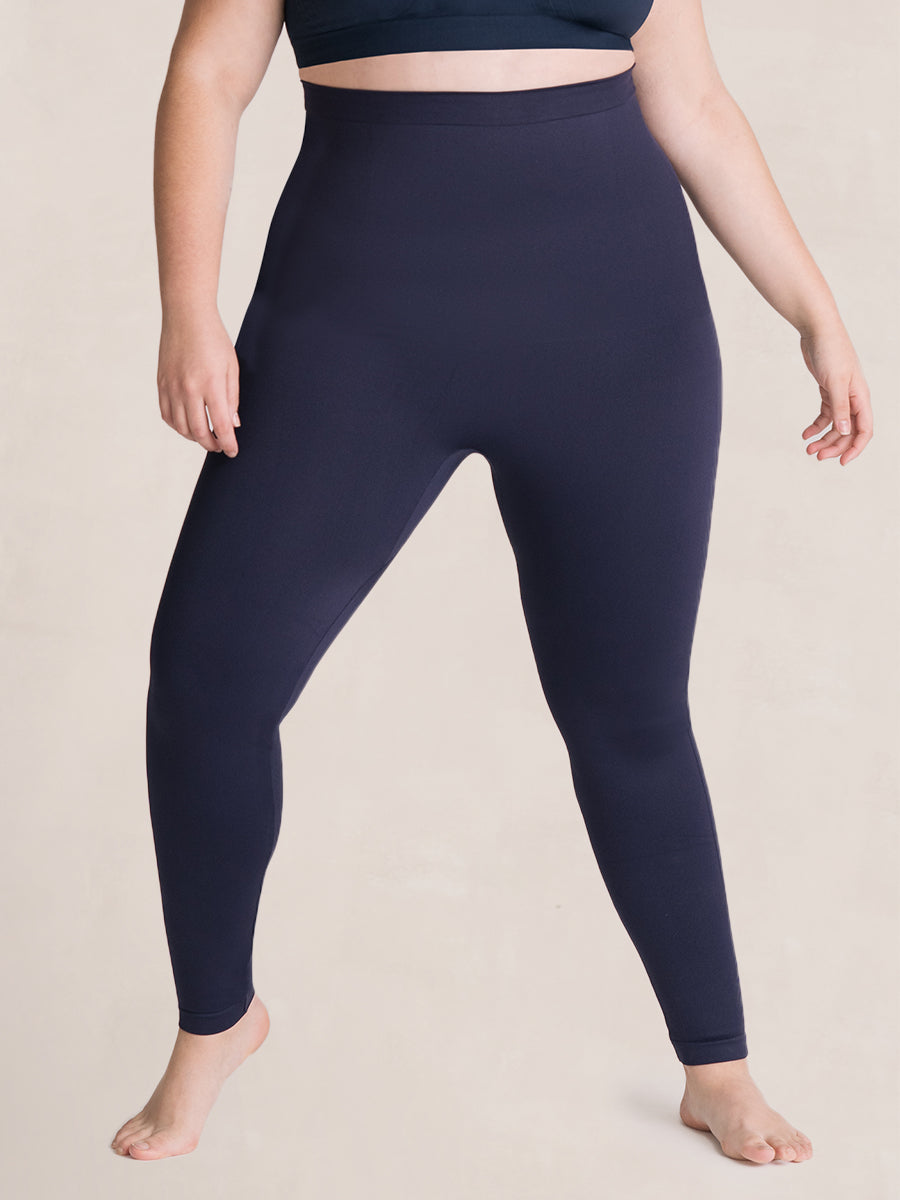 High Waisted Shaping Leggings Navy color