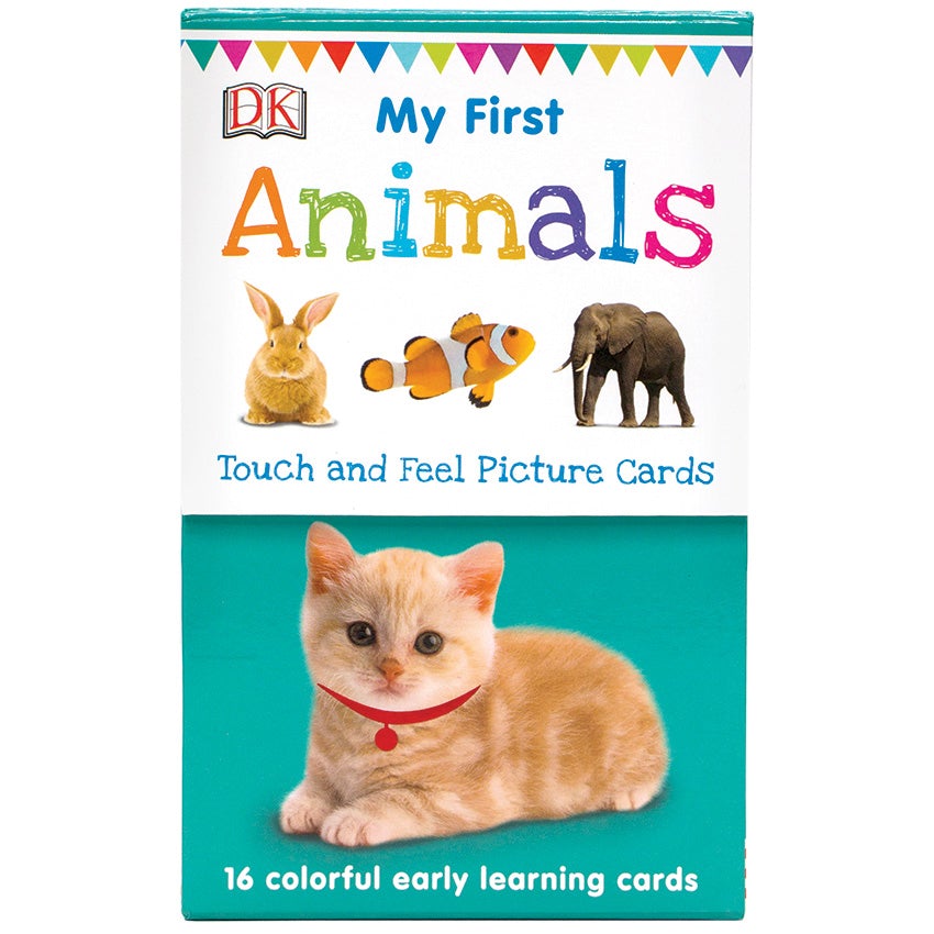 My First Touch and Feel Cards: Animals